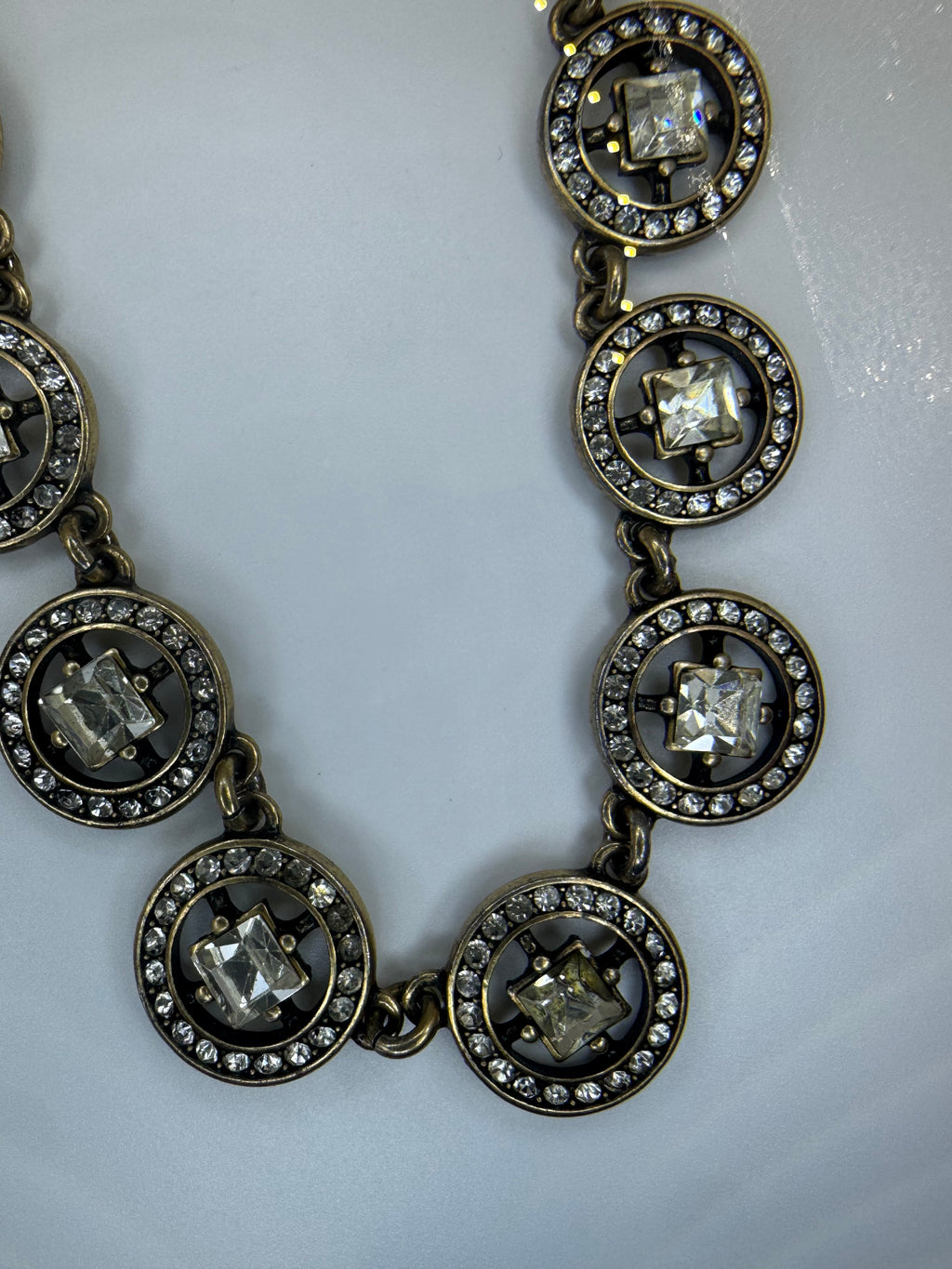 Vintage J.Crew Star Tennis Necklace