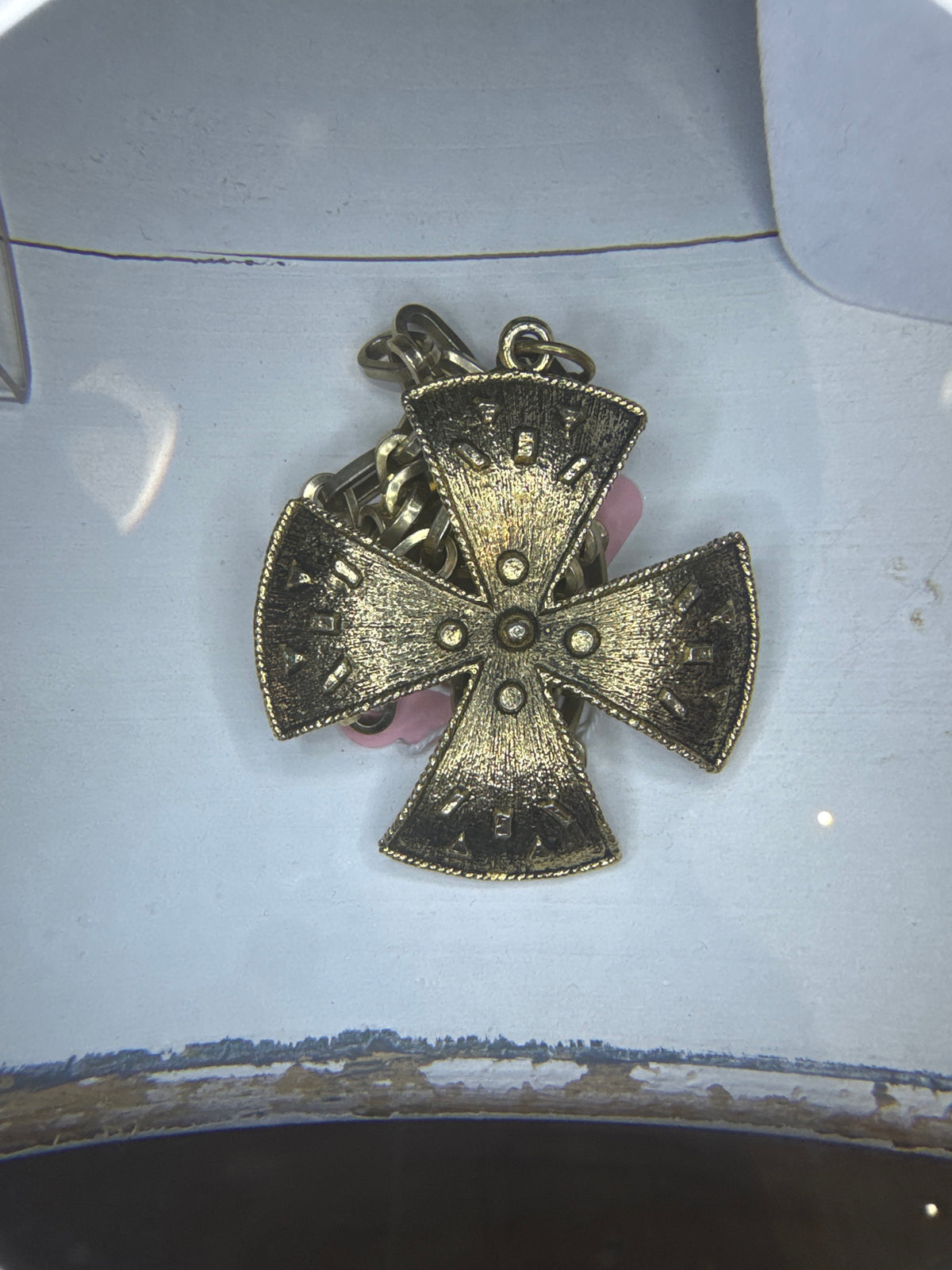 Maltese Cross Necklace - Vintage