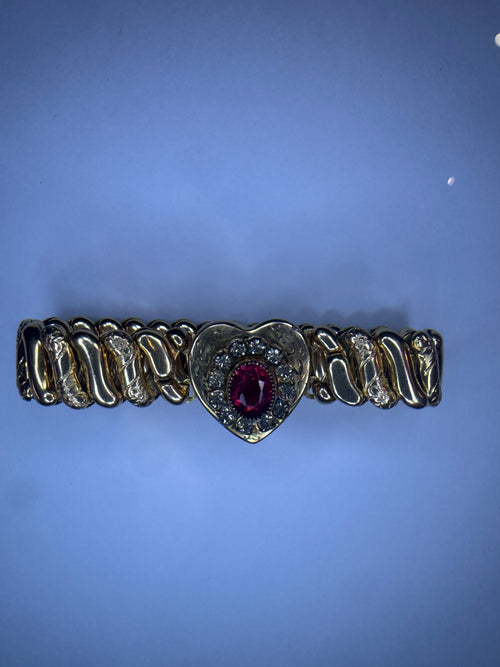 1940s Sweetheart Bracelet - Vintage