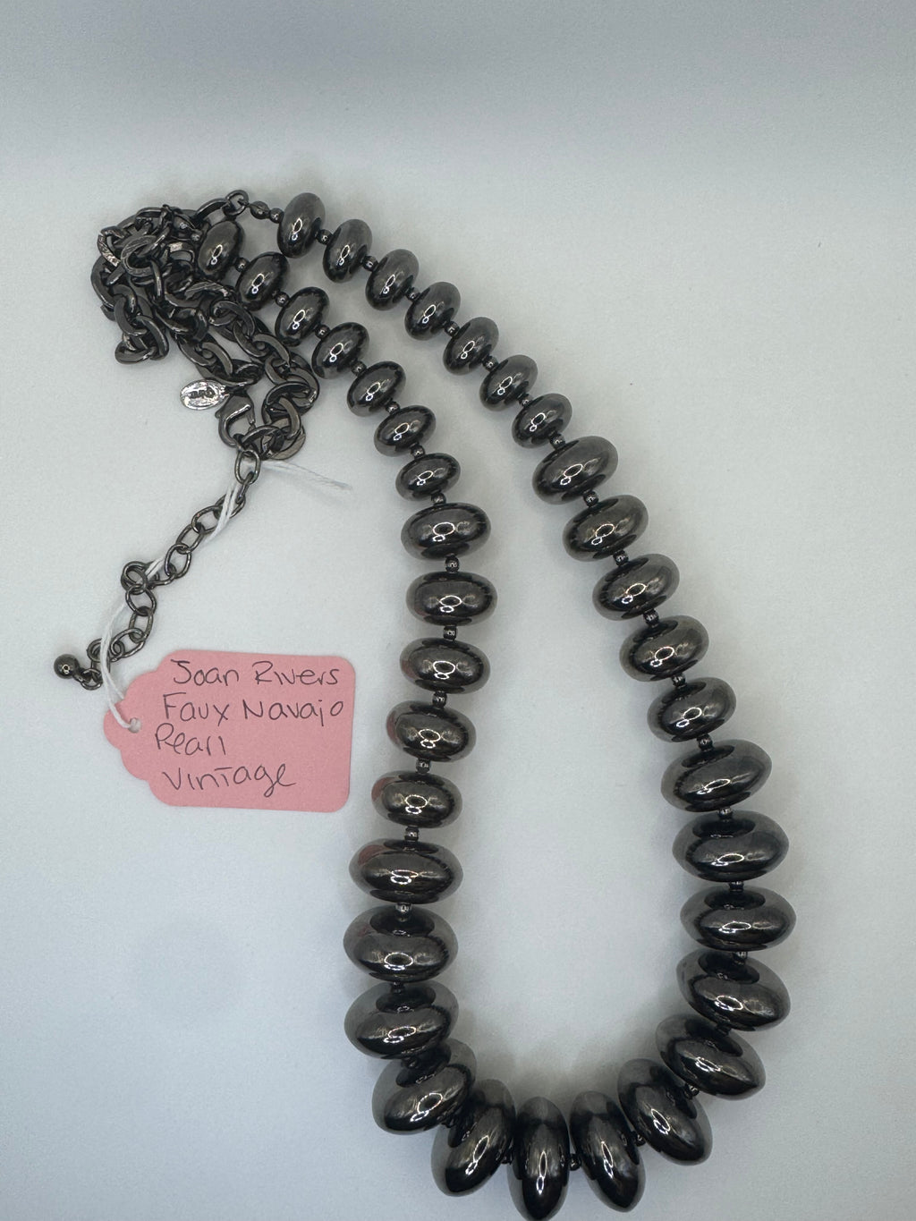 Joan Rivers Faux Navajo Pearl Necklace
