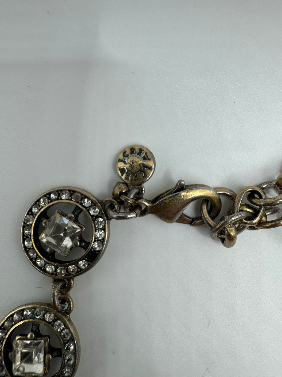 Vintage J.Crew Star Tennis Necklace