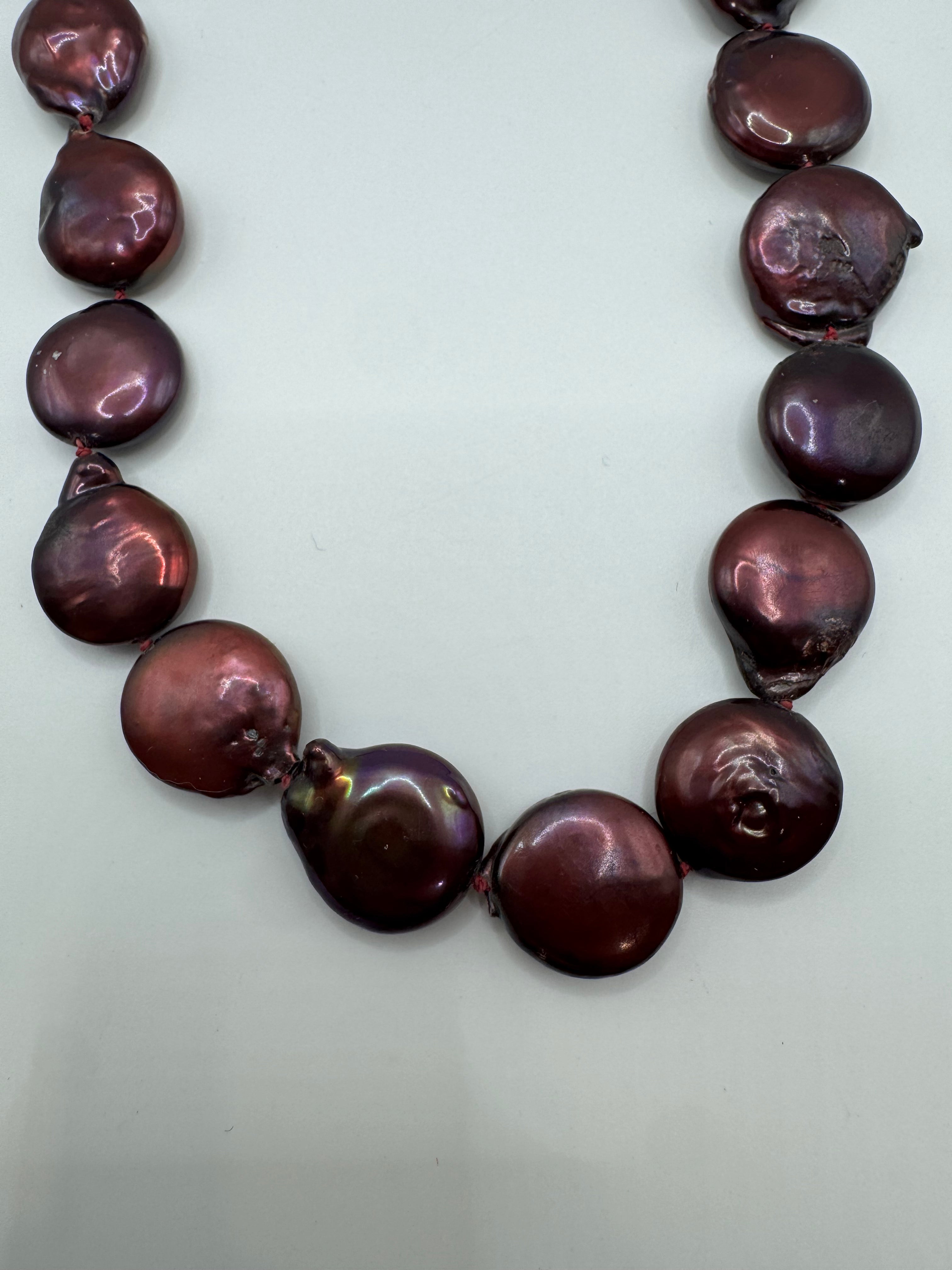 Cristina V. Coin Pearl Necklace