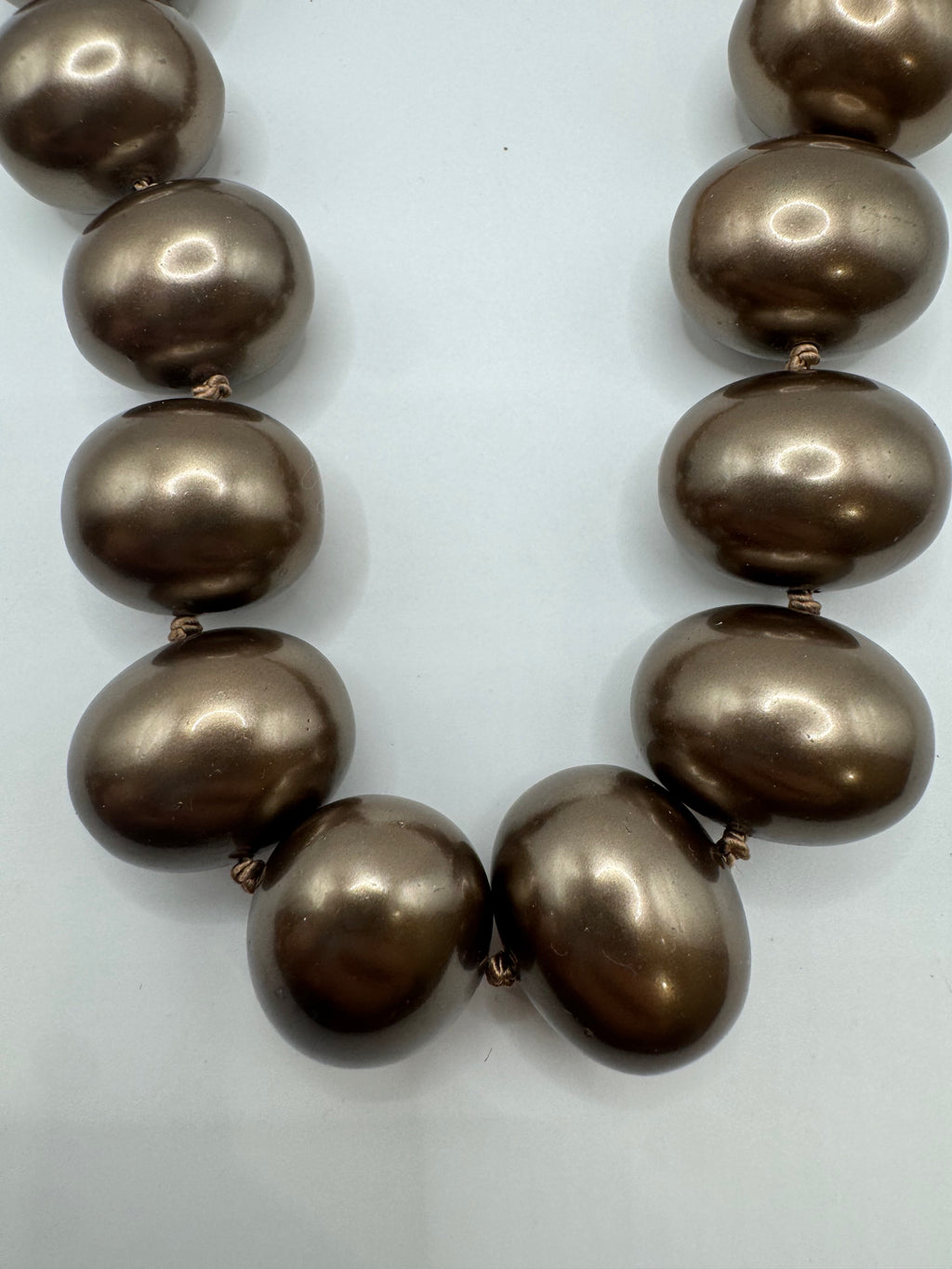 Cristina V. Crushed Swarovski Pearl Necklace