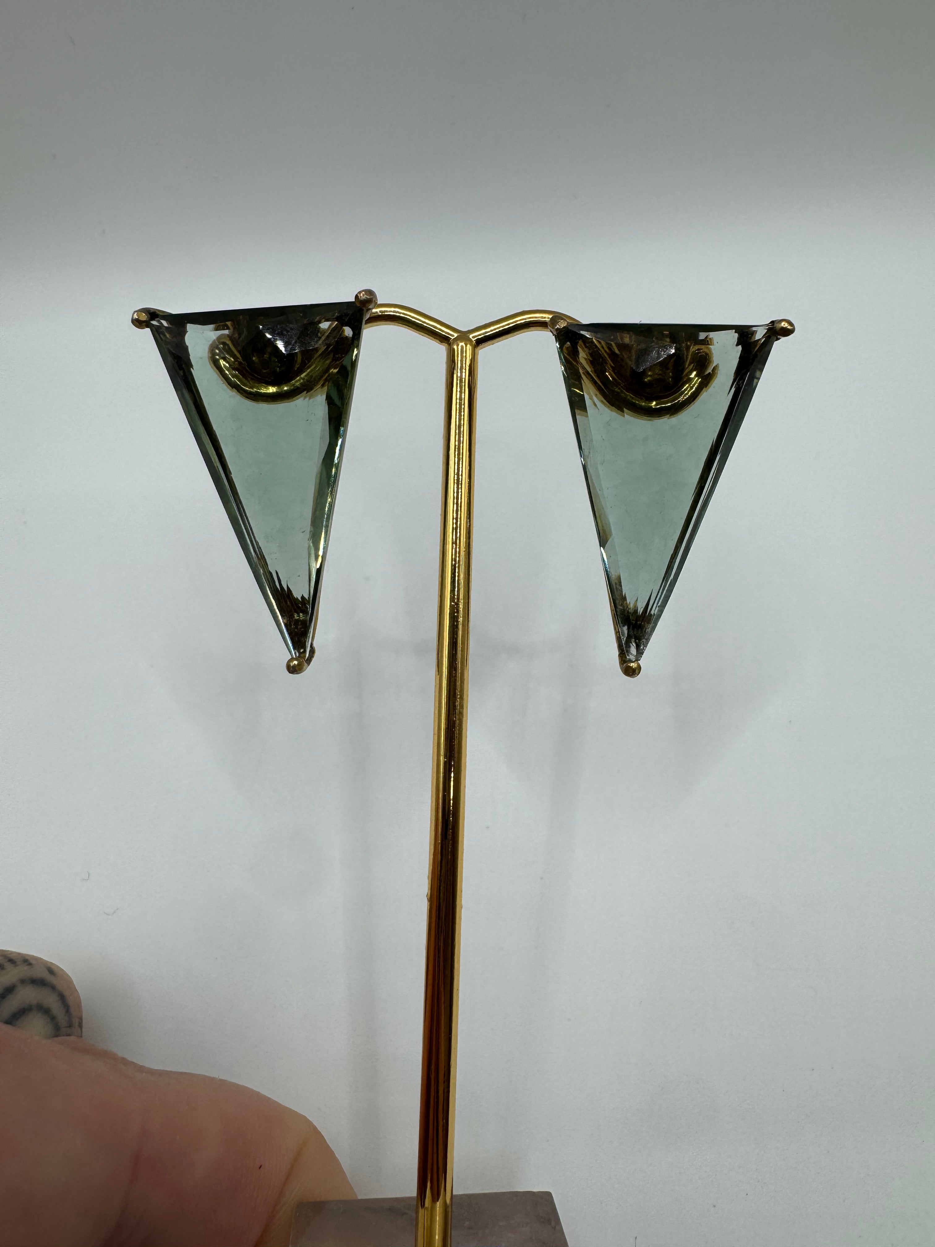 Cristina V. Quartz Statement Earring