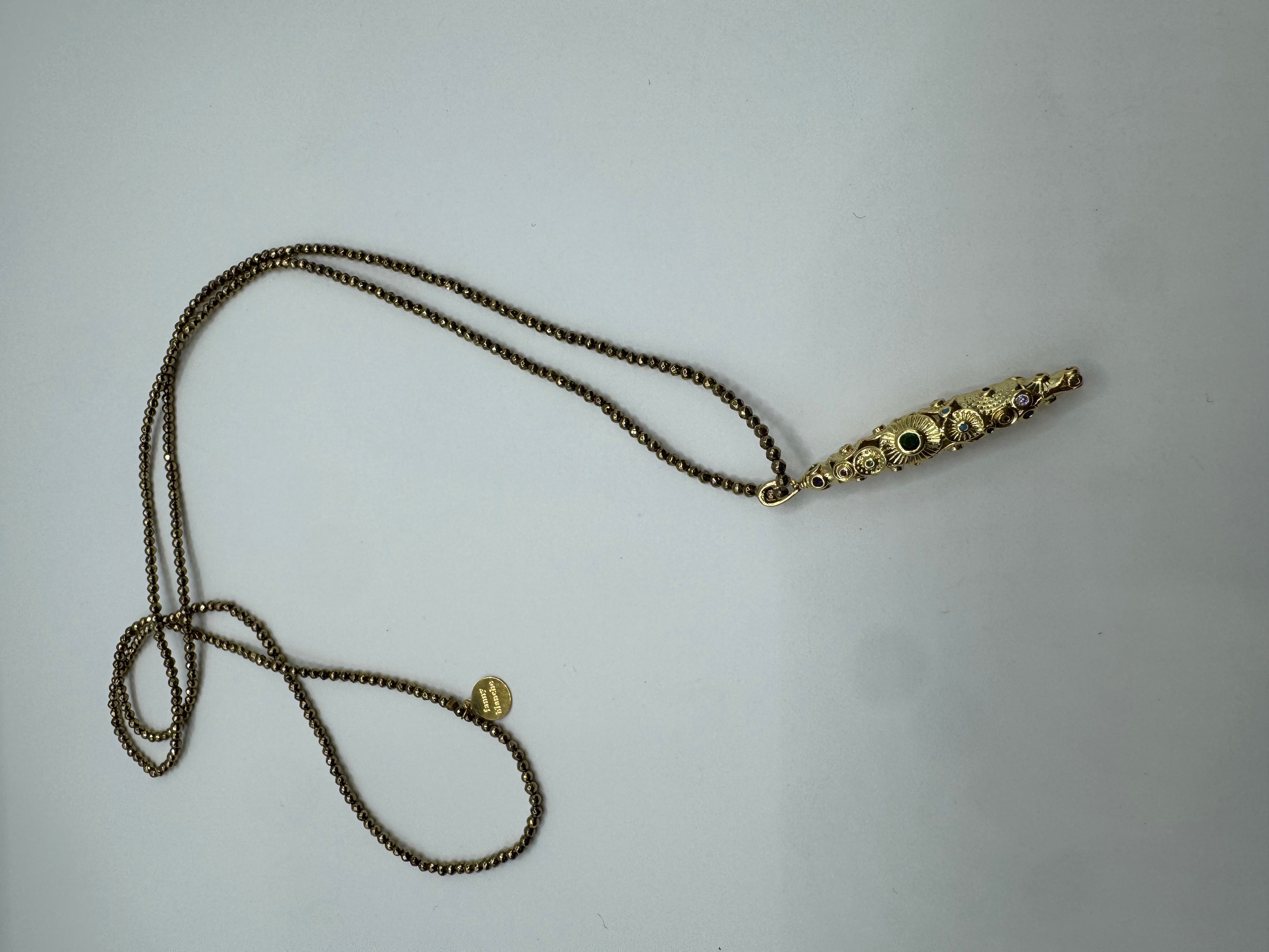 Gemstone Talisman Pendant Necklace