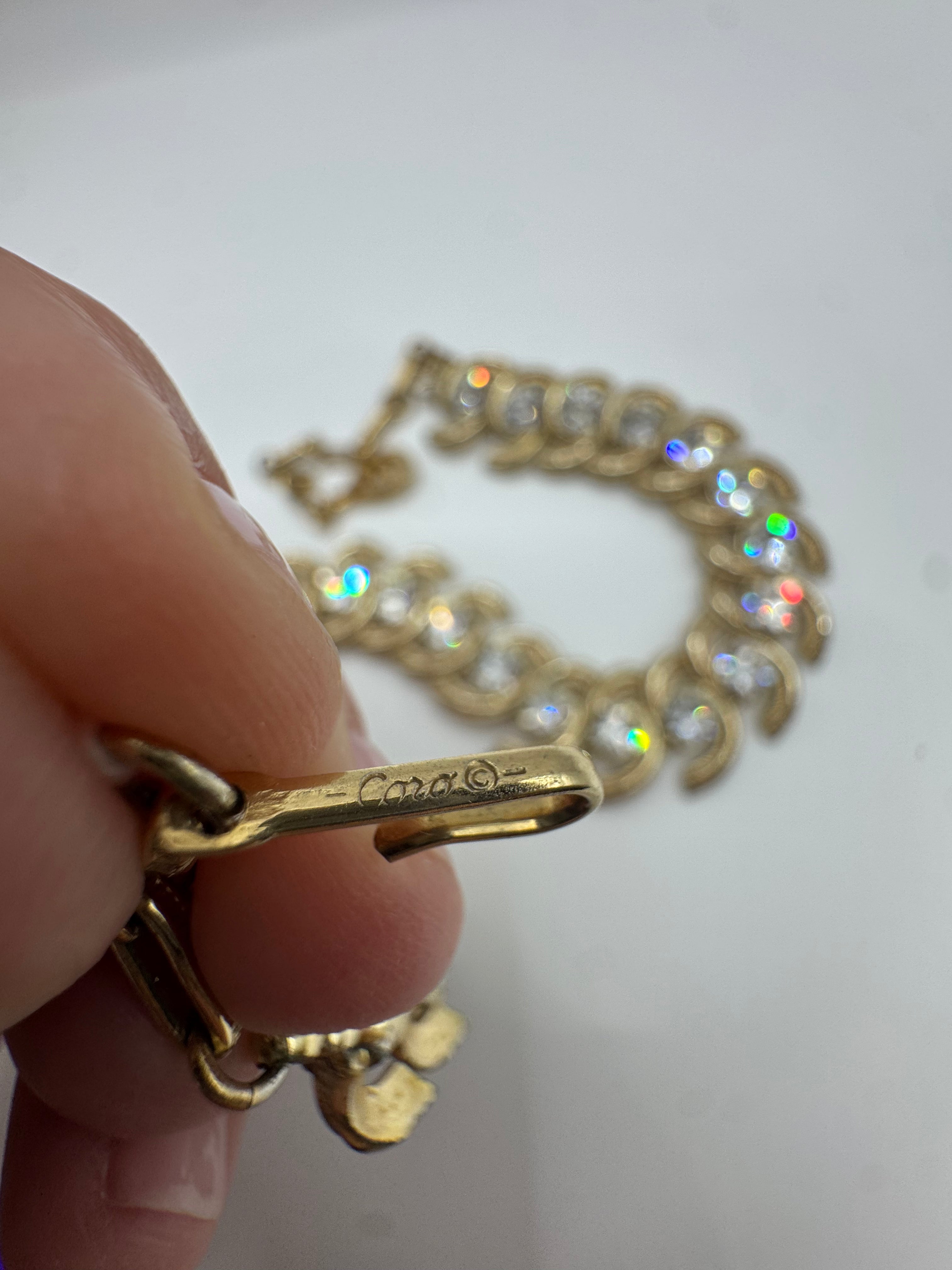 Coro Crystal Collar — Vintage Statement