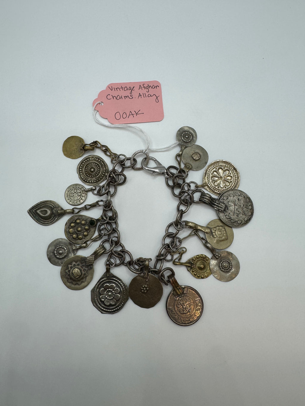 Vintage Afghan Charm Bracelet