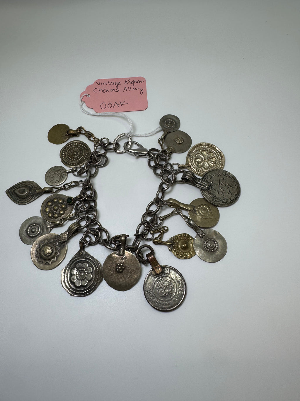 Vintage Afghan Charm Bracelet