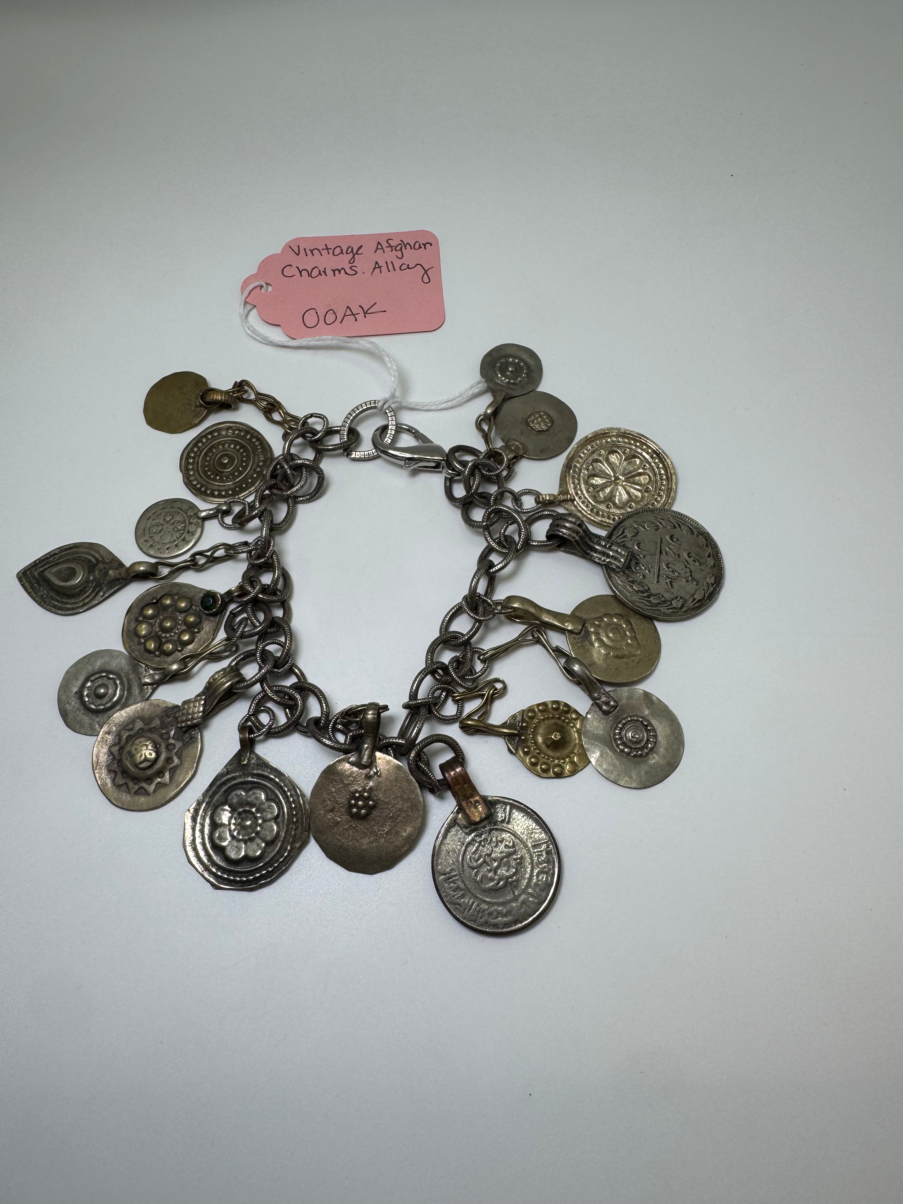 Vintage Afghan Charm Bracelet