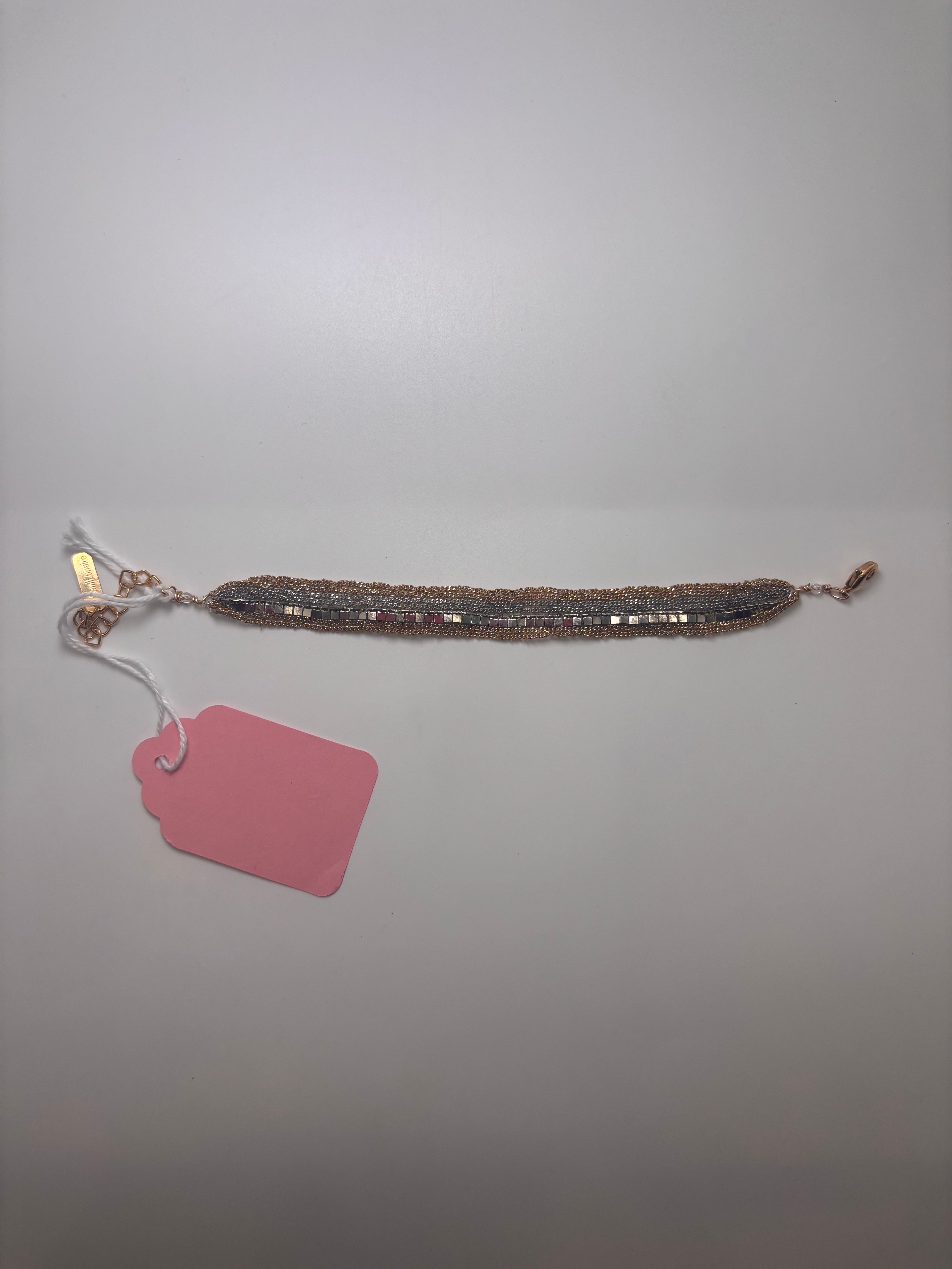 Handwoven Metal Bracelet — Handmade in Paris