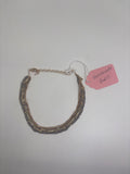 Handwoven Metal Necklace — Handmade in Paris