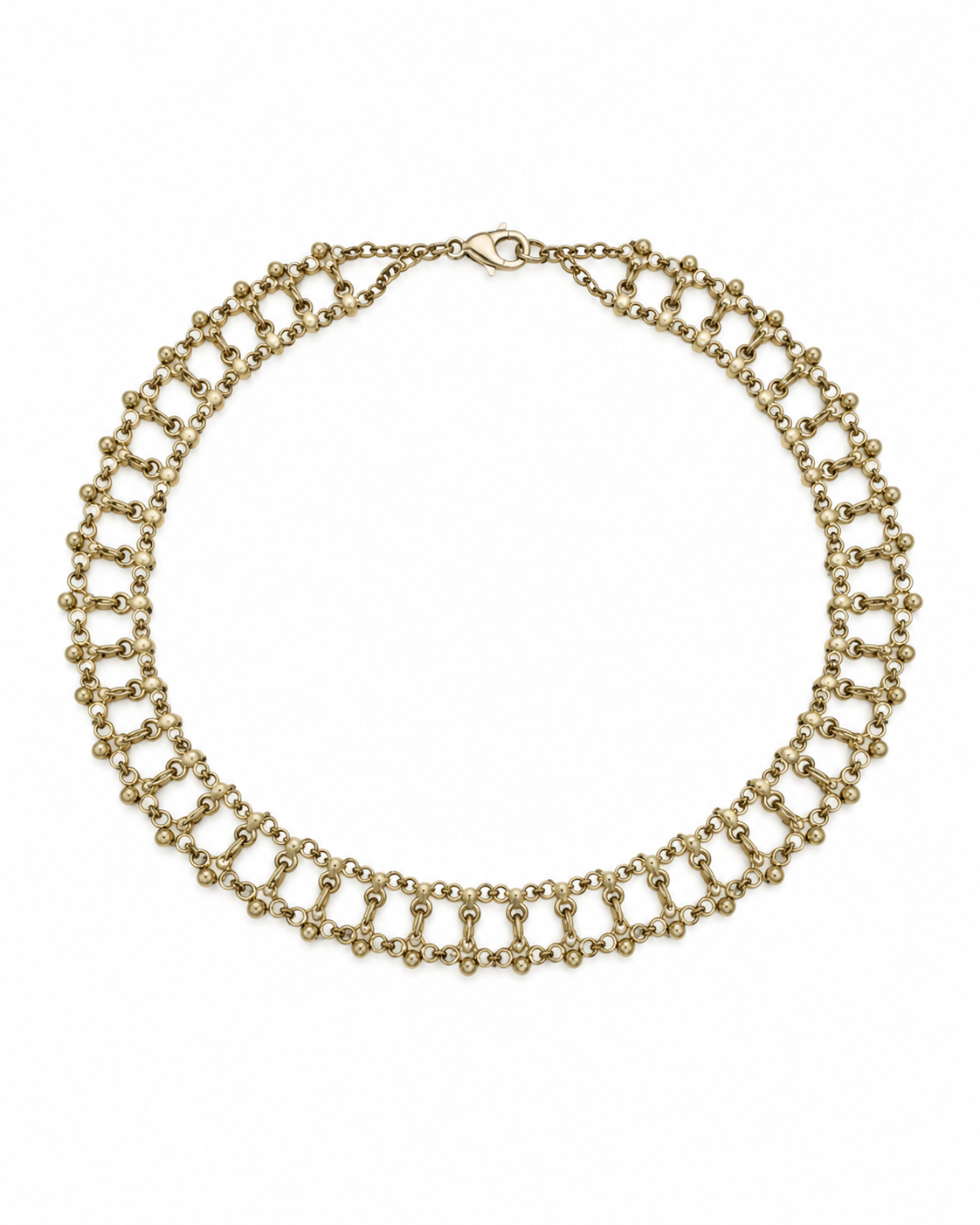 Crystal Trellis Necklace - Vintage