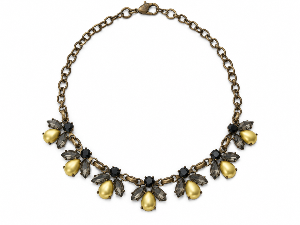 Banana Republic Bumblebee Necklace - Vintage
