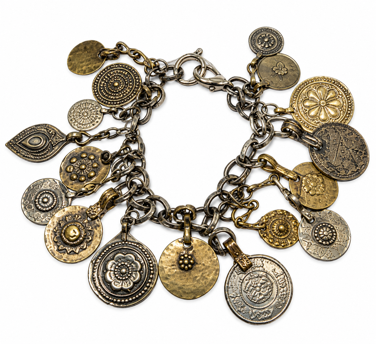 Vintage Afghan Charm Bracelet