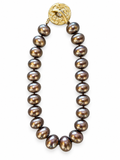 Cristina V. Crushed Swarovski Pearl Necklace