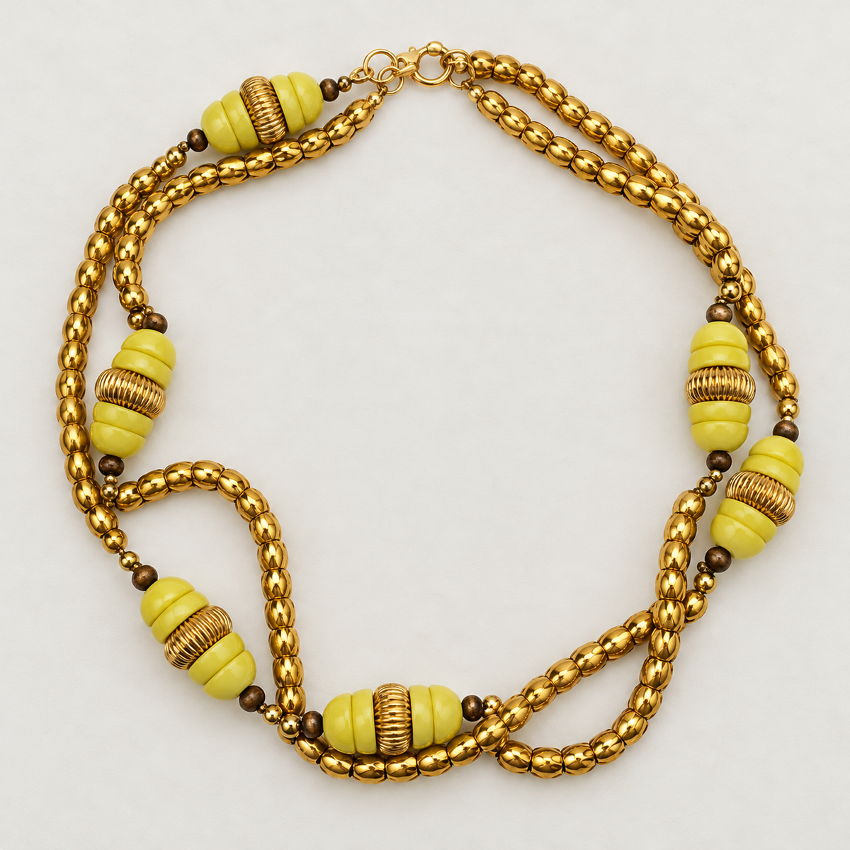 1960s–70s Bakelite Strand Necklace - Vintage