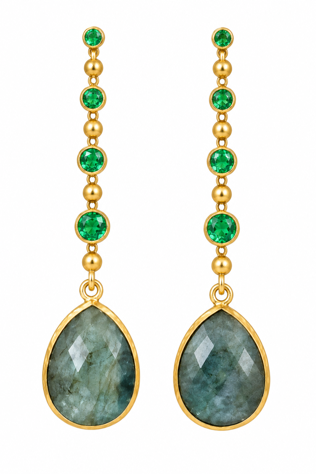 Aventurine Unicorn Earrings