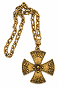 Maltese Cross Necklace - Vintage