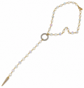 Love, Lisa AB Crystal Bead Convertible Lariat Necklace