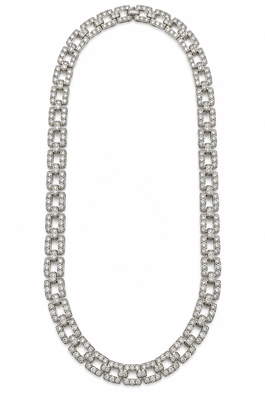 Avon Clear Rhinestone Collar Necklace - Vintage