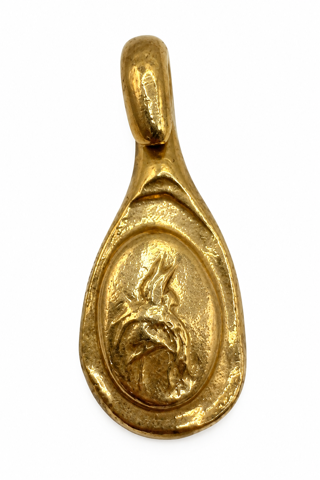 Emily Deakin Bronze Clay Fairy Pendant