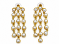Pearl Cascade Chandelier Earrings