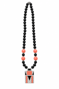 Kenneth Jay Lane Art Deco Pendant Necklace - Vintage