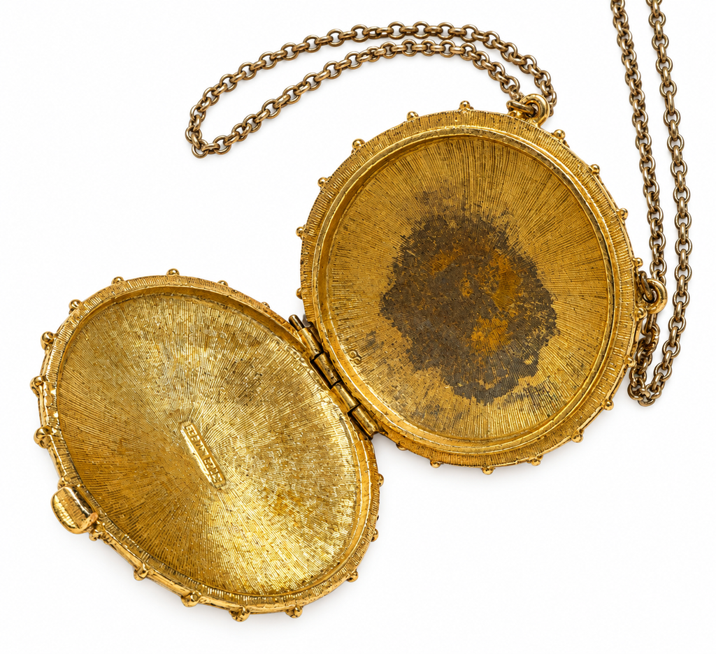 Estee Lauder Empire Perfume Necklace - Vintage