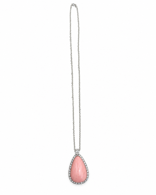 1970s Avon Pale Fire Necklace - Vintage