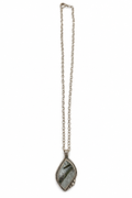 Kate Sydney One-of-a-Kind Green Tourmaline & Sterling Silver Necklace
