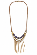 Amaya Convertible Mixed Gemstone & Pearl Necklace