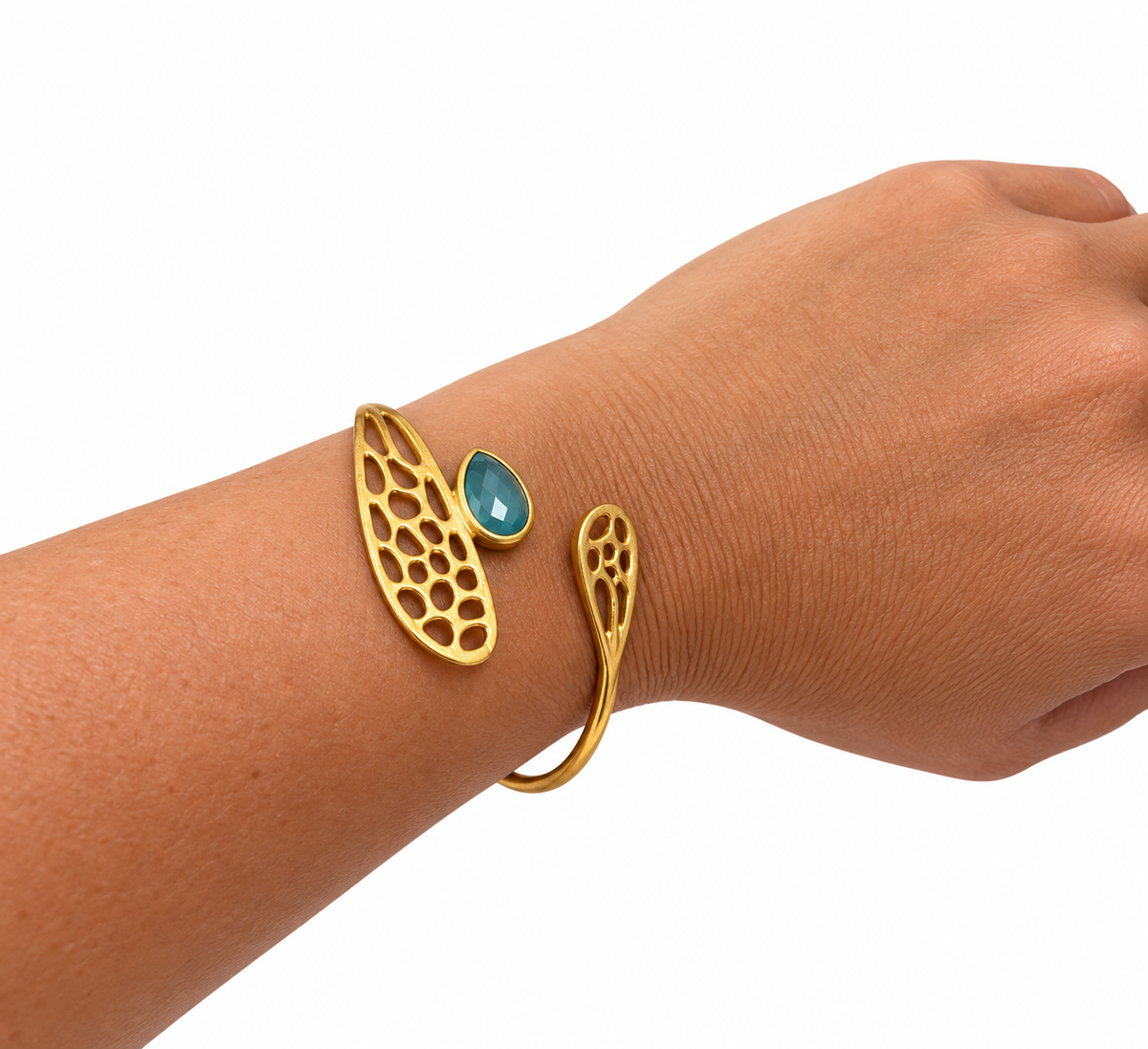 Tonia Makri Butterfly Wing Bracelet