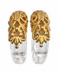 Inna Citrine Paris Couture Clip Earrings - Vintage