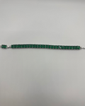 Green CZ Tennis Bracelet