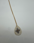 White CZ and Smoky Quartz Necklace