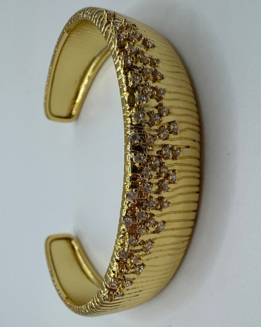 Gold Faux Diamond Bracelet