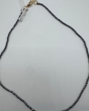 Paris Pyrite Rhinestone Necklace