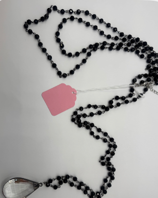 Modular Three-in-One Long Beaded Necklace