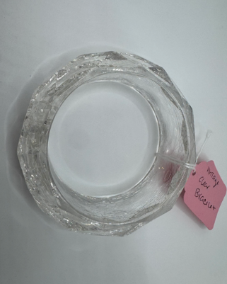 Vintage Clear Plastic Bangle