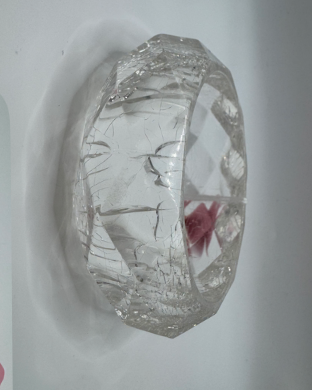 Vintage Clear Plastic Bangle