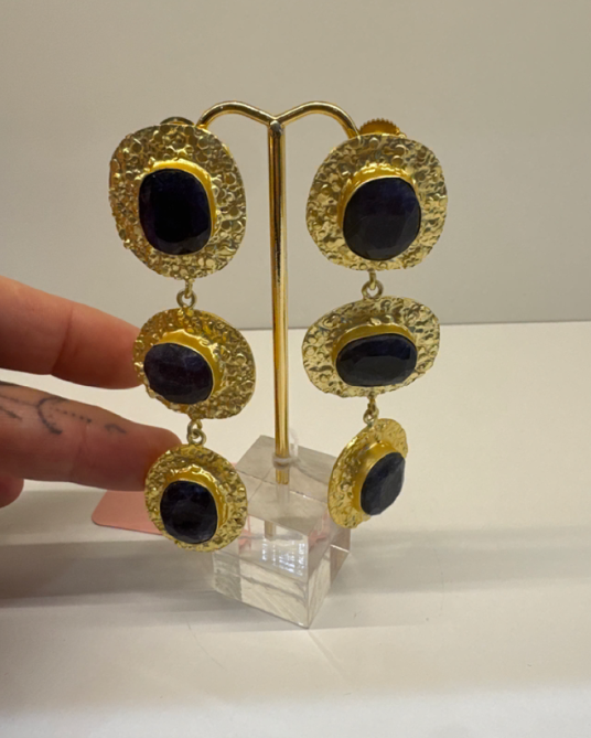 Lapis Chandelier Earrings – Alternate Style