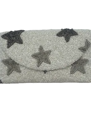 Star Beaded Clutch