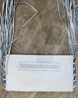 White & Cream Luxury Tote Bag