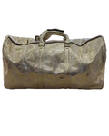 Gray & Silver Duffle Bag