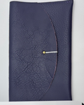 Dark Navy Folding Envelope Clutch