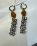 Vintage Re-Fashioned Scarab Earrings