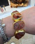 Carnelian Statement Cuff