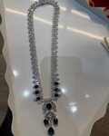 CZ & Rhinestone Statement Necklace