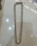 Gold Cubic Zirconia Collar Necklace