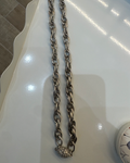 Love Lisa Magnetic Clasp Rhinestone Chain Necklace
